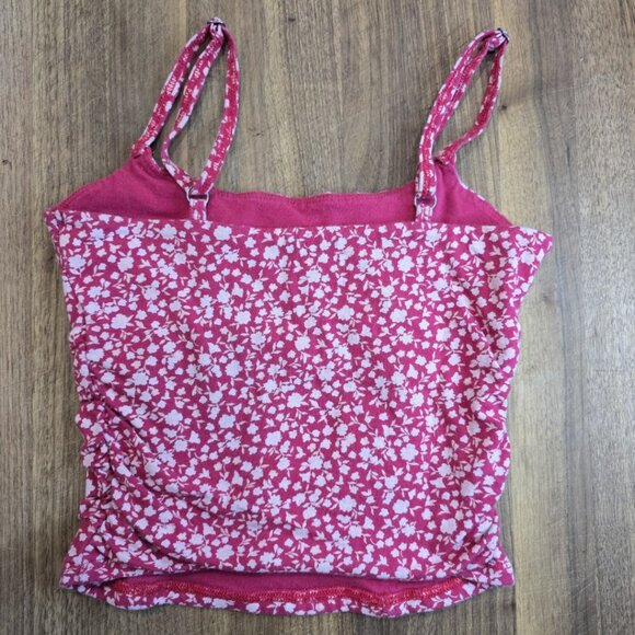 Hollister Red Floral Print Cami size XS - Picture 2 of 4